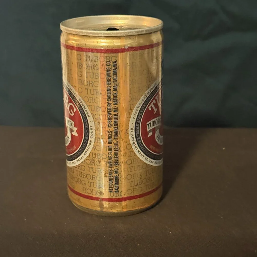 Tuborg vintage beer can